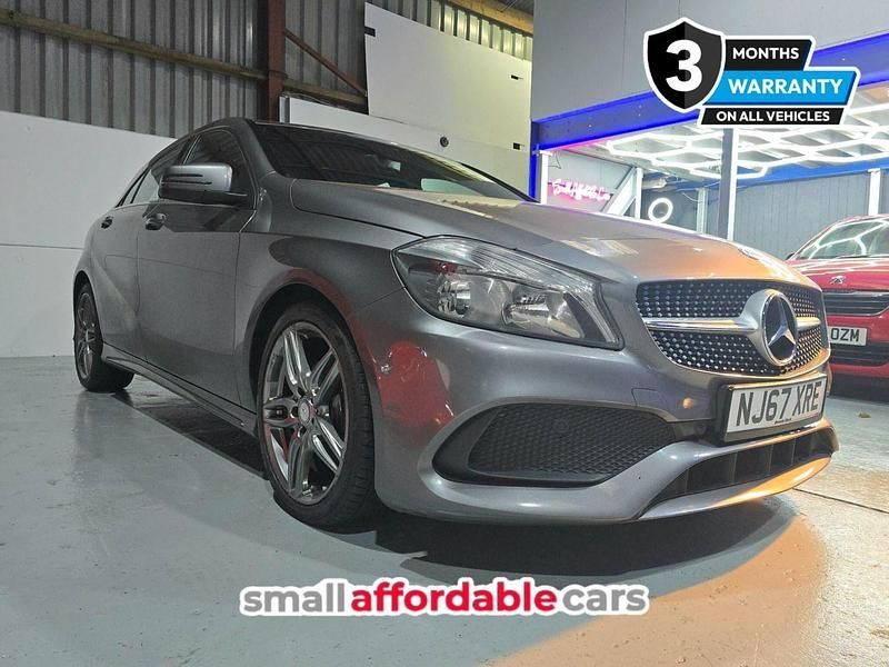 Grey Used 2017 Mercedes A200 AMG line Hatchback | £7,498 (Fair price) - Image 1/4