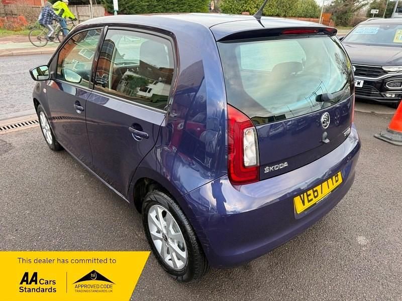 Used Skoda Citigo SE 60 HP (44 kW) 2018 Blue Hatchback