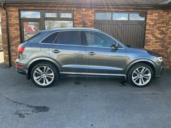 Begagnad Audi Q3 S-line plus 150 HK (110 kW) 2017 Grå SUV