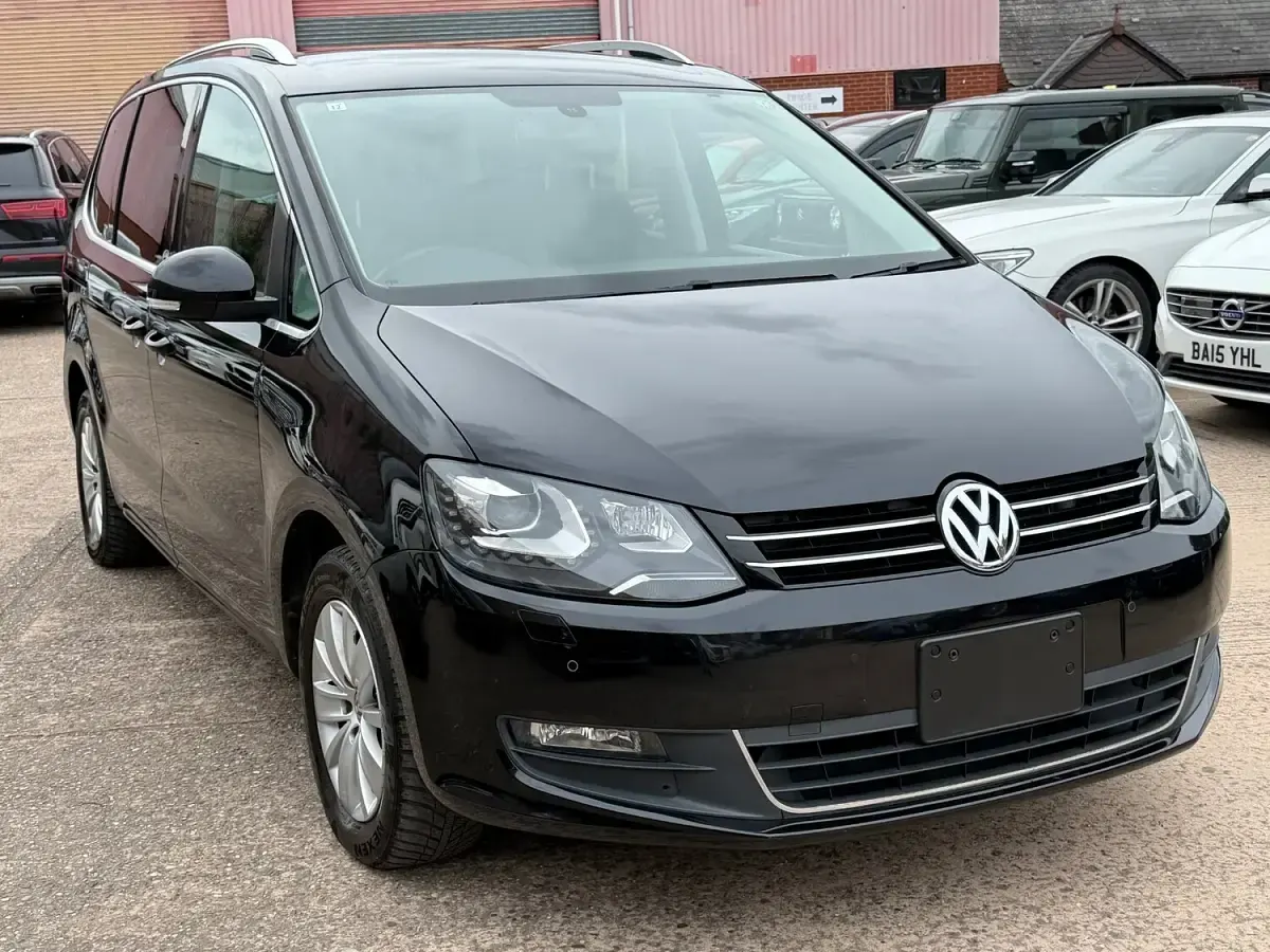 Used VW Sharan 150 HP (110 kW) 2011 Blue MPV