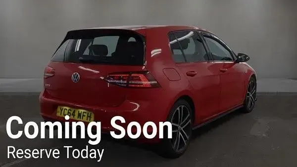 Used VW Golf VII GTD 2014 Red Hatchback