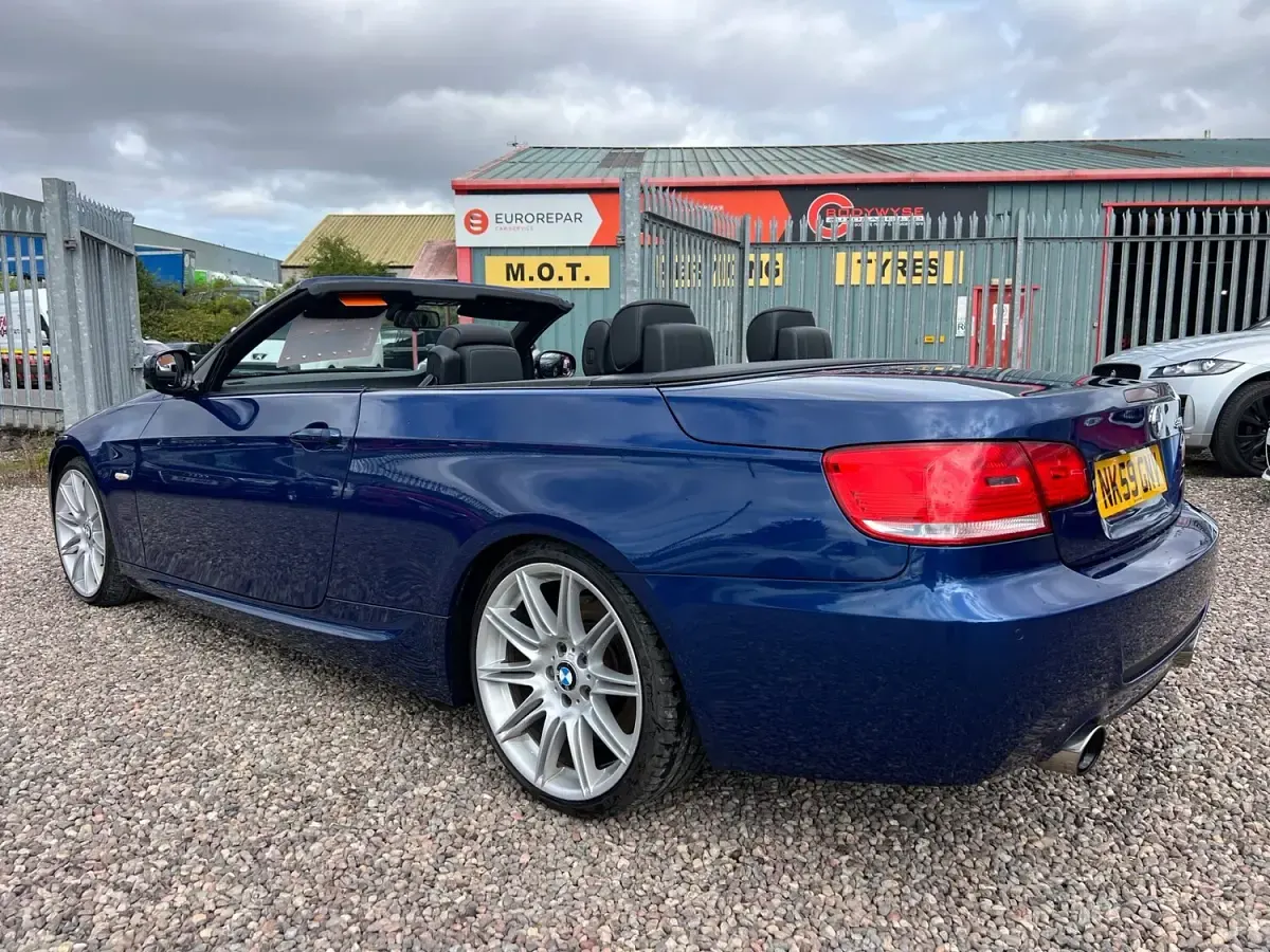 Used BMW 335 Cabriolet M Sport 2009 Blue Cabriolet