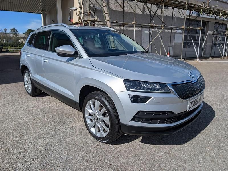 Used Skoda Karoq SE L 150 HP (110 kW) 2019 Silver SUV