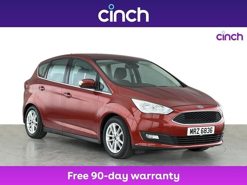 Red Used 2017 Ford C-MAX Zetec MPV | £9,699 (Fair price) - Image 1/3