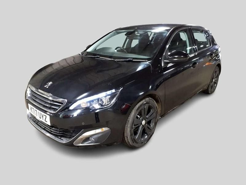 Used Peugeot 308 Allure 130 HP (95 kW) 2017 Black Hatchback