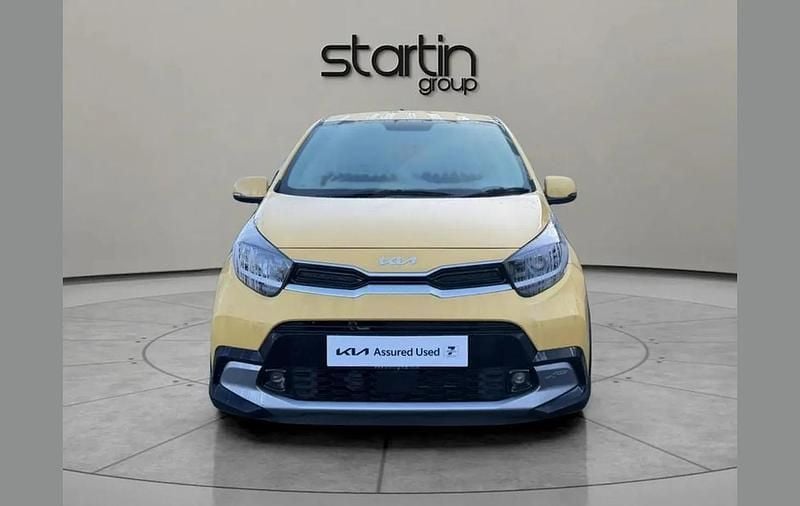 Used Kia Picanto X-Line 65 HP (47 kW) 2022 Yellow Hatchback