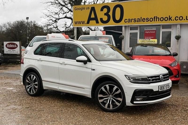 Used VW Tiguan R-line 150 HP (110 kW) 2017 White SUV