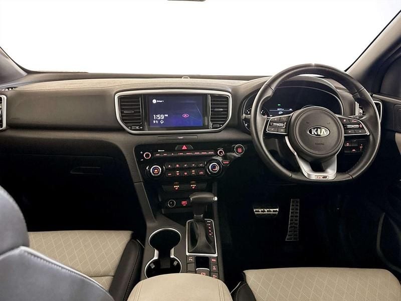 Used Kia Sportage GT-Line 136 HP (100 kW) 2021 White SUV