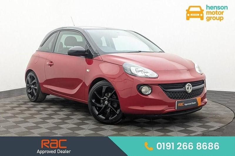 Used Vauxhall Adam S 70 HP (51 kW) 2016 Red Hatchback