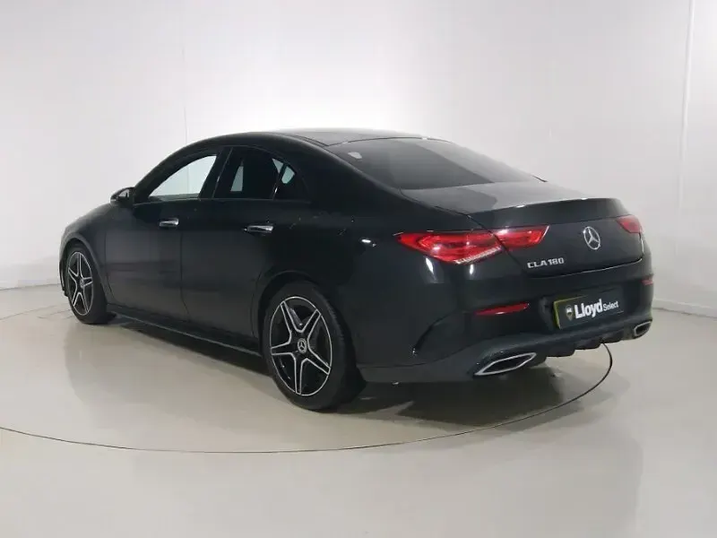 Used Mercedes CLA180 AMG Line Premium 136 HP (100 kW) 2023 Black Coupe