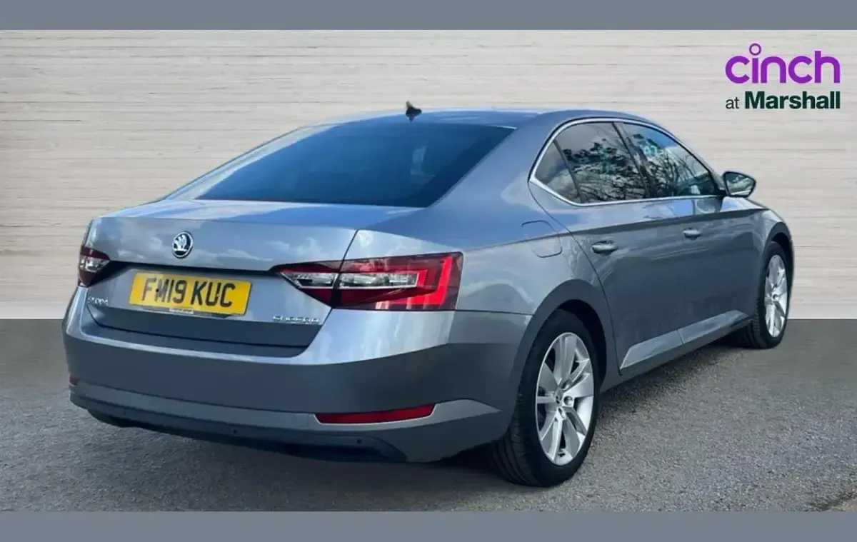 Used Skoda Superb SE L Executive 150 HP (110 kW) 2019 Grey Hatchback