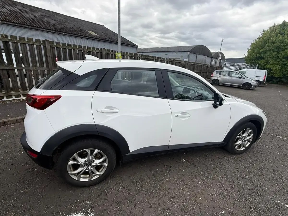 Used Mazda CX-3 120 HP (88 kW) 2017 White SUV