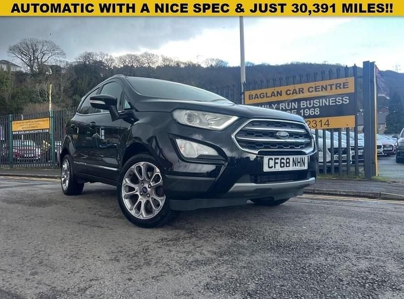 Used Ford Ecosport Titanium 125 HP (91 kW) 2019 Black SUV