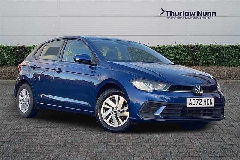 Blue Used 2022 VW Polo S Hatchback | £13,749 (Fair price) - Image 1/4