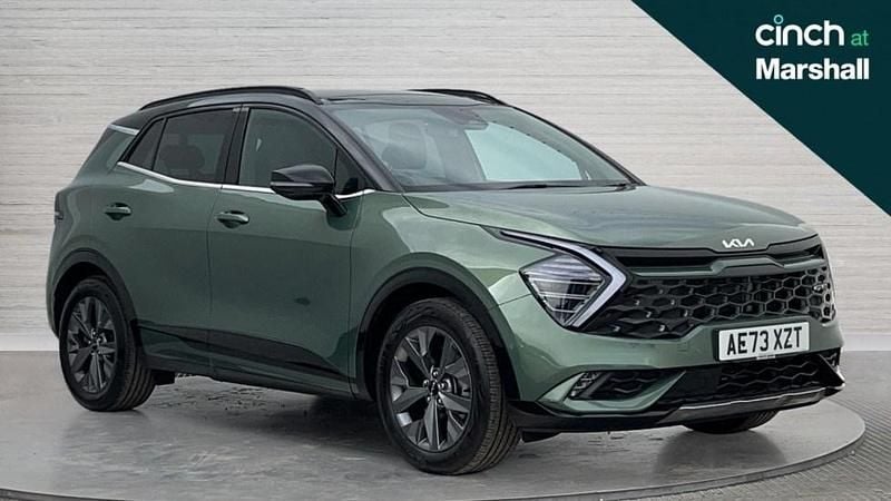 Green Used 2023 Kia Sportage GT-Line S SUV | £28,348 (Fair price) - Image 1/4