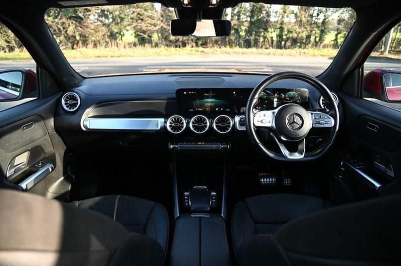 Used Mercedes EQB350 AMG line 214 kW (292 HP) 2022 Red SUV