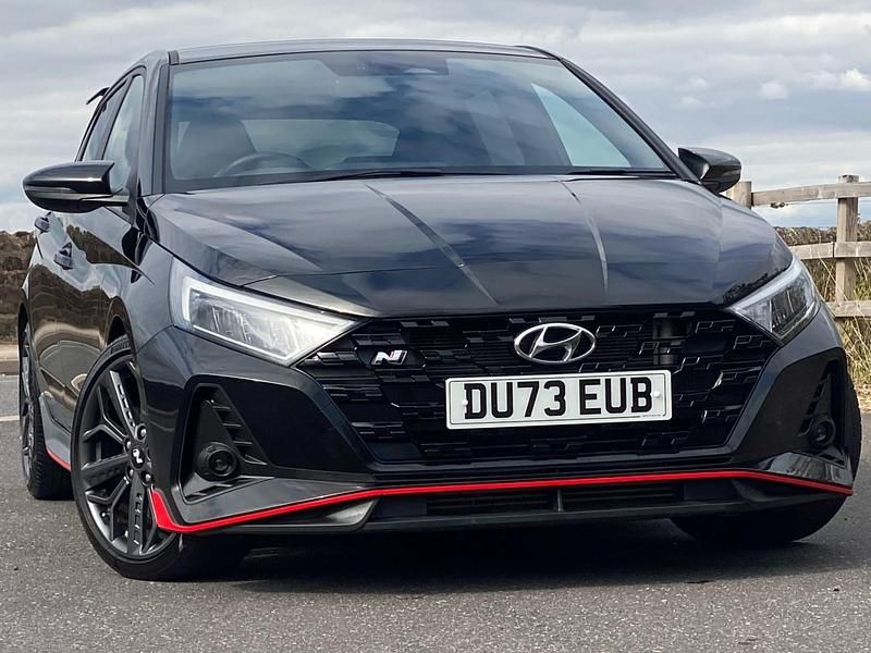 Phantom black Used 2023 Hyundai i20 Hatchback | £24,990 (Fair price) - Image 1/4