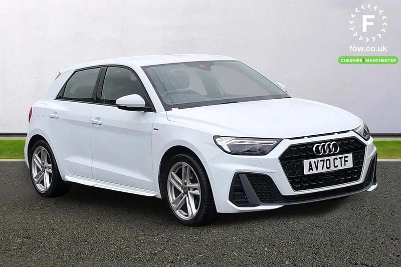White Used 2020 Audi A1 Sportback S-Line Hatchback | £16,199 (Fair price) - Image 1/4