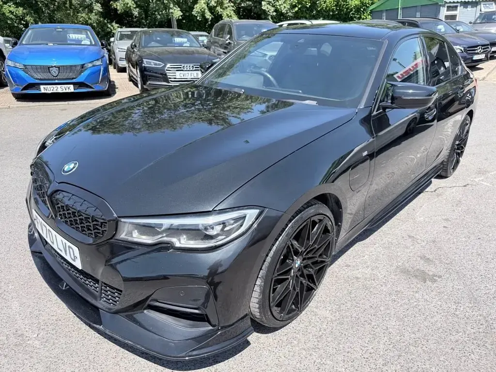 Used BMW 330e M Sport 2020 Black Sedan