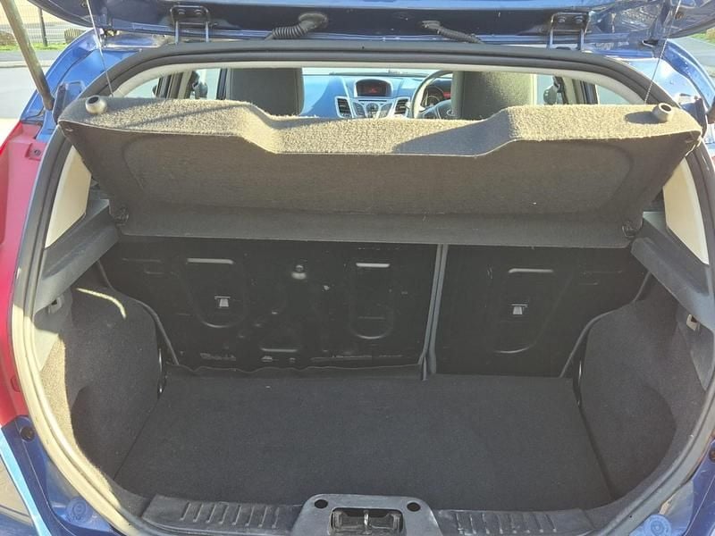 Used Ford Fiesta Style 70 HP (51 kW) 2009 Blue Hatchback