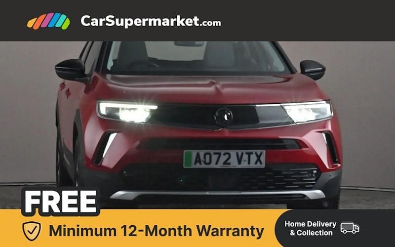 Used Vauxhall Mokka Elite 100 kW (136 HP) 2022 Red SUV