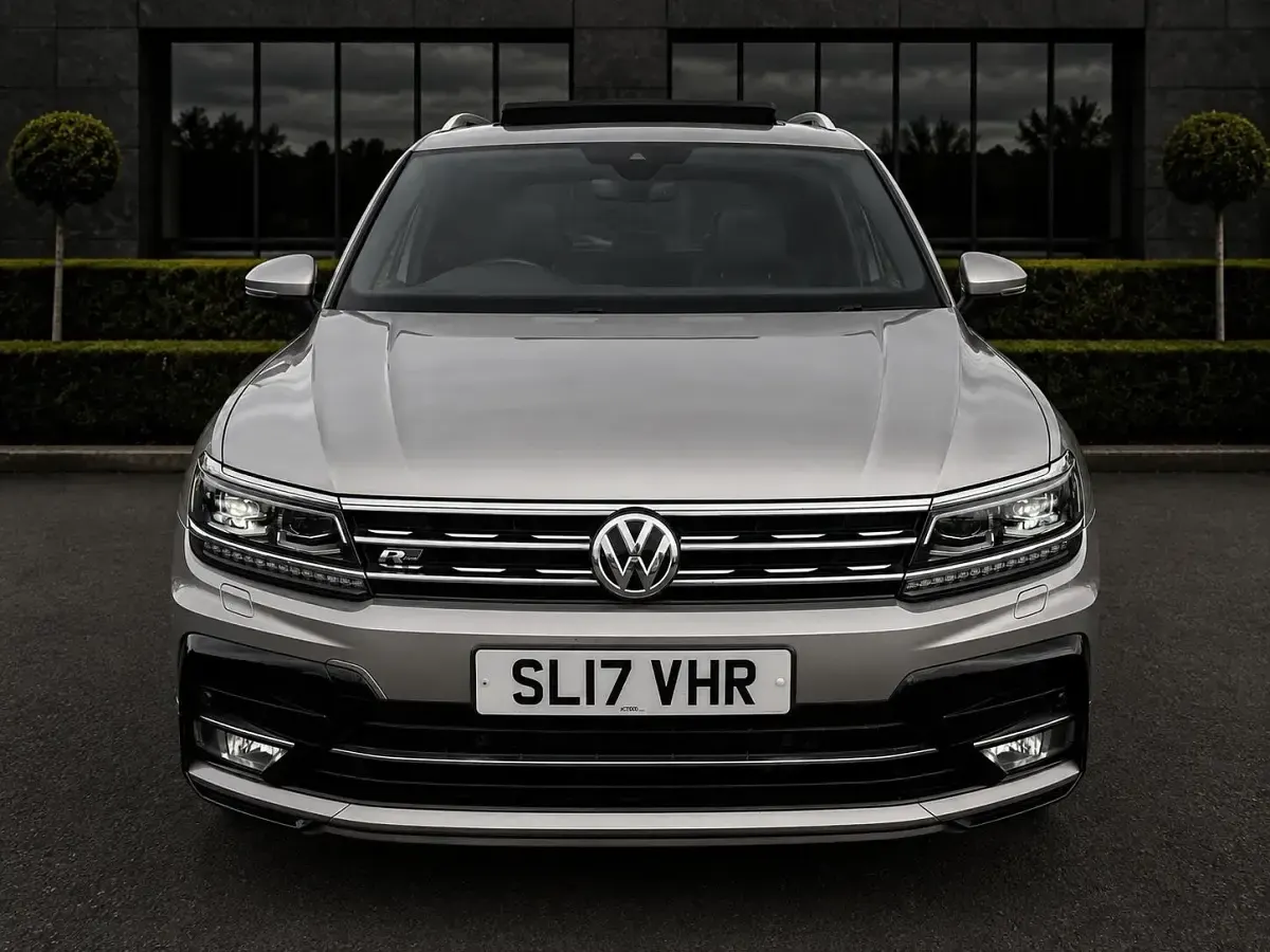 Used VW Tiguan R-line 190 HP (139 kW) 2017 Silver SUV