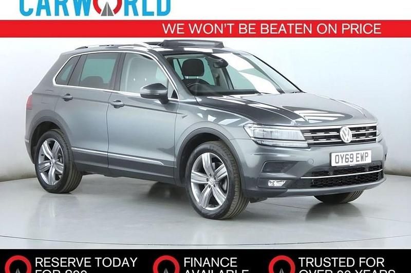 Grey Used 2019 VW Tiguan SEL SUV | £14,967 (Good price) - Image 1/1