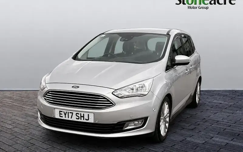 Used Ford Grand C-Max Titanium 150 HP (110 kW) 2017 Silver MPV