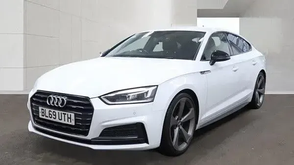 Used Audi A5 Black Edition 2020 White Coupe