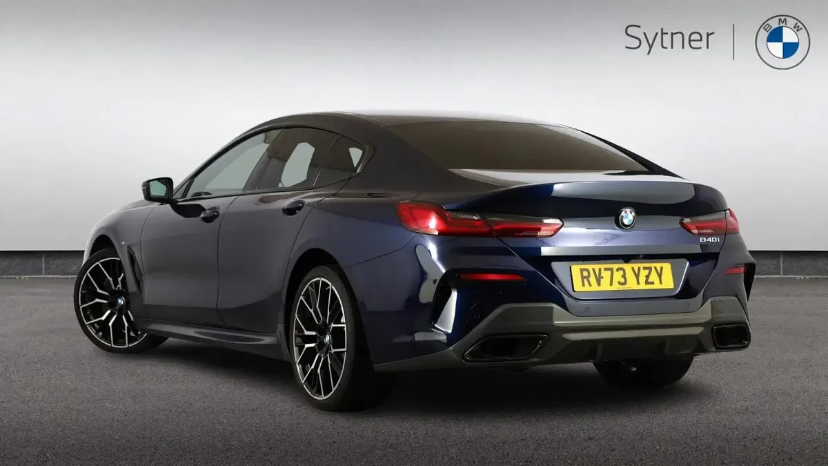 Used BMW 840 Gran Coupé M Sport 328 HP (241 kW) 2023 Blue Coupe