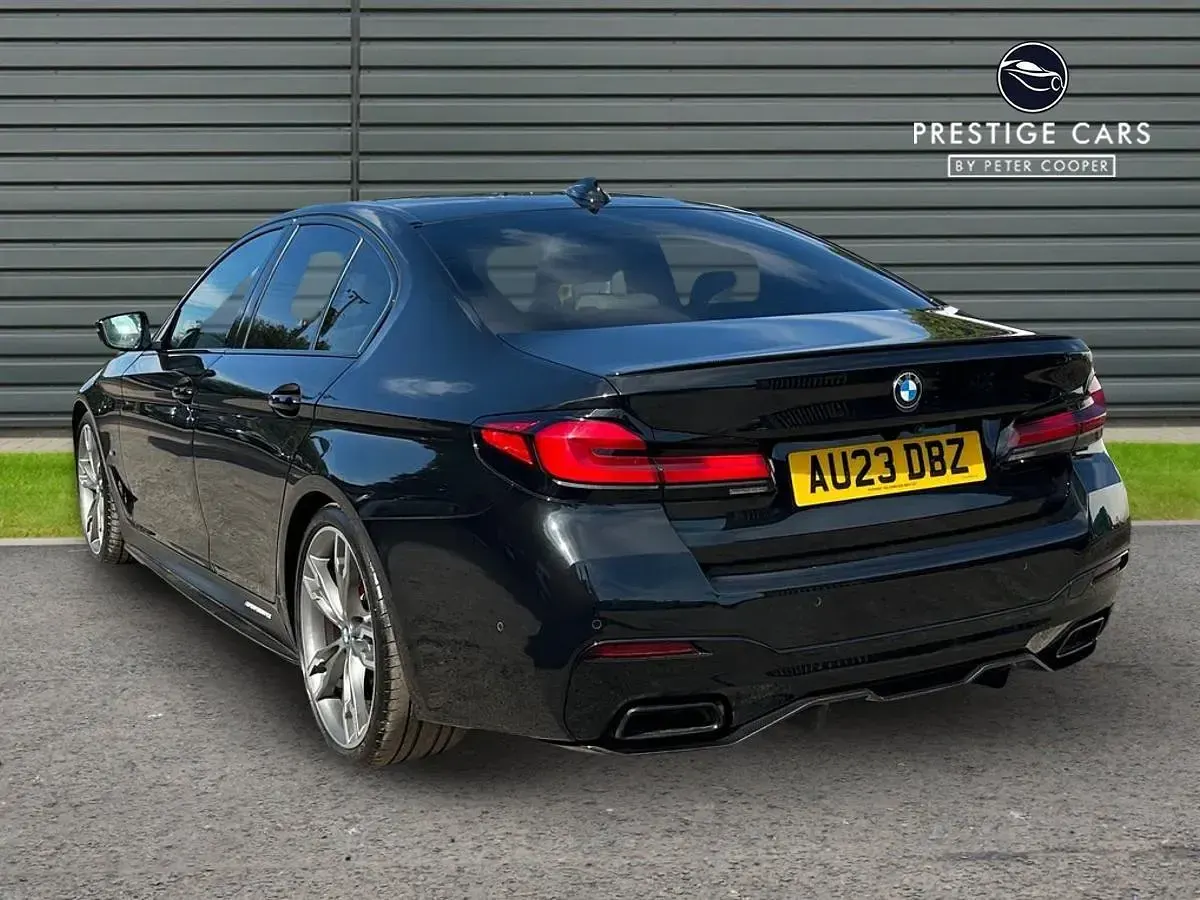 Used BMW M550 Comfort Edition 530 HP (389 kW) 2023 Black Sedan