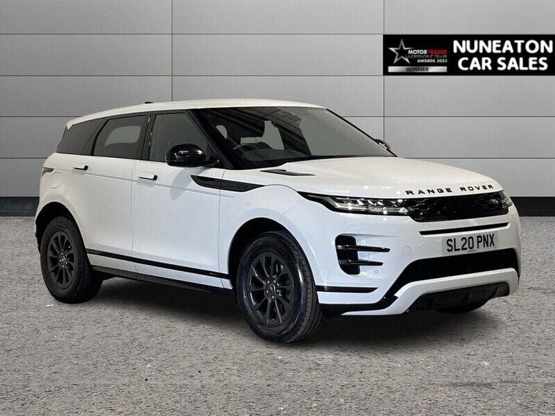 White Used 2020 Land Rover Range Rover evoque R-Dynamic SUV | £17,700 (Good price) - Image 1/4