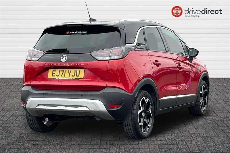 Used Vauxhall Crossland Ultimate 130 HP (95 kW) 2022 Red SUV