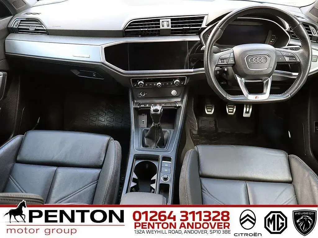 Used Audi Q3 S-Line 150 HP (110 kW) 2019 Blue SUV