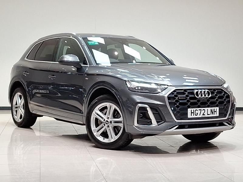 Grey Used 2022 Audi Q5 S-Line SUV | £30,798 (Fair price) - Image 1/4