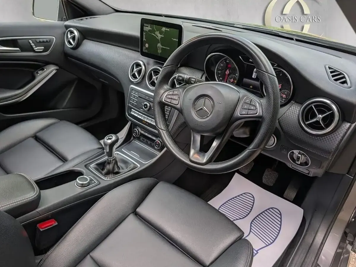 Used Mercedes A160 Premium Plus 102 HP (75 kW) 2016 Grey Hatchback