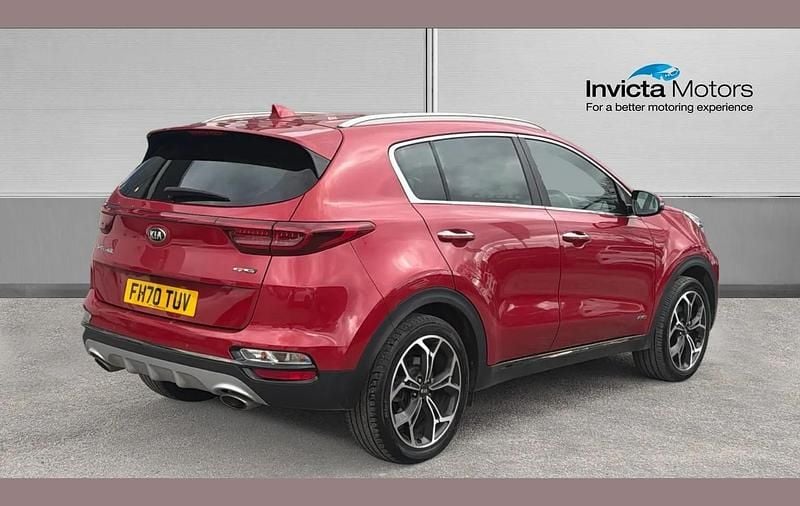 Used Kia Sportage GT-Line 180 HP (132 kW) 2021 Red SUV