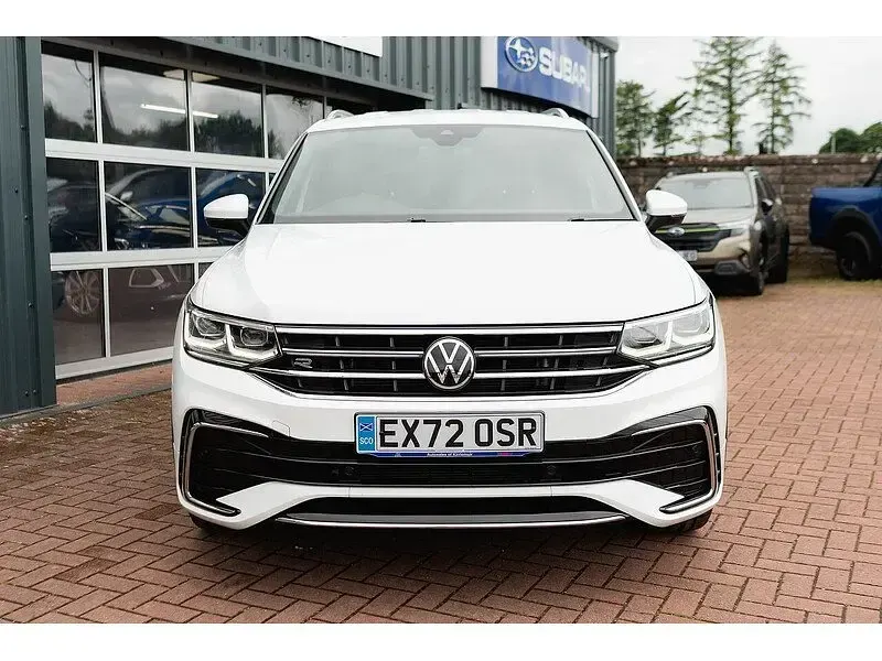 Used VW Tiguan Allspace R-line 2022 White SUV