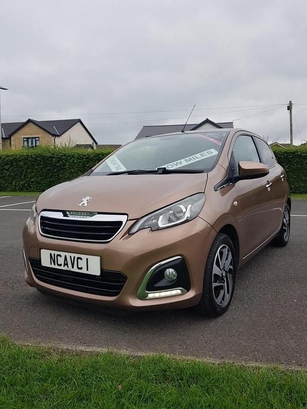 Used Peugeot 108 Allure 82 HP (60 kW) 2014 Bronze Hatchback