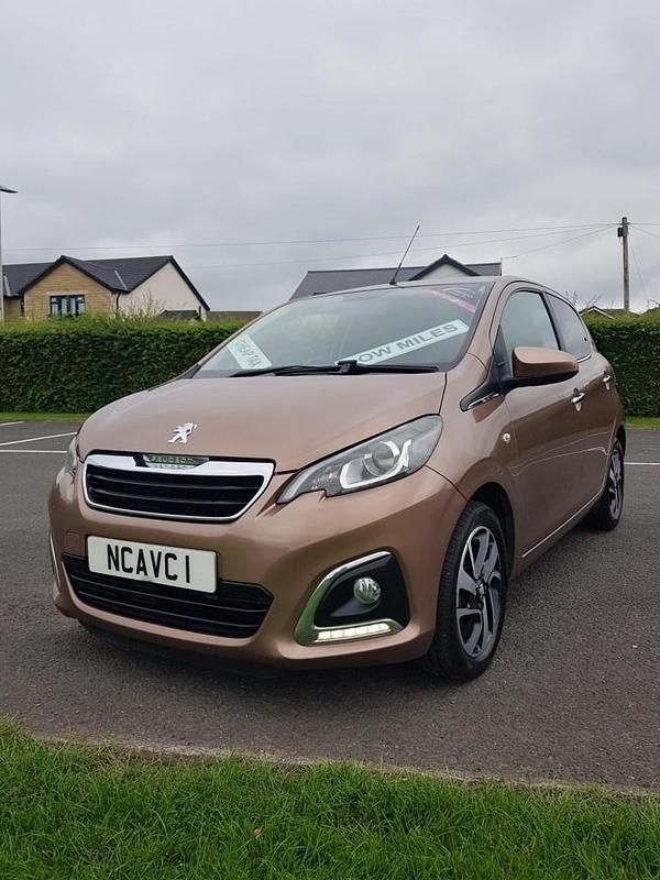 Bronze Used 2014 Peugeot 108 Allure Hatchback | £4,495 (Fair price) - Image 1/4