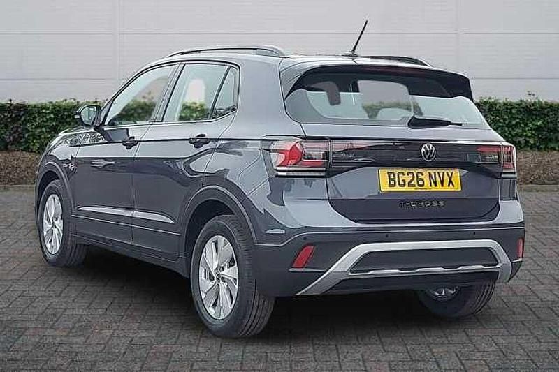 New VW T-Cross Match 115 HP (84 kW) 2026 Reflex silver SUV