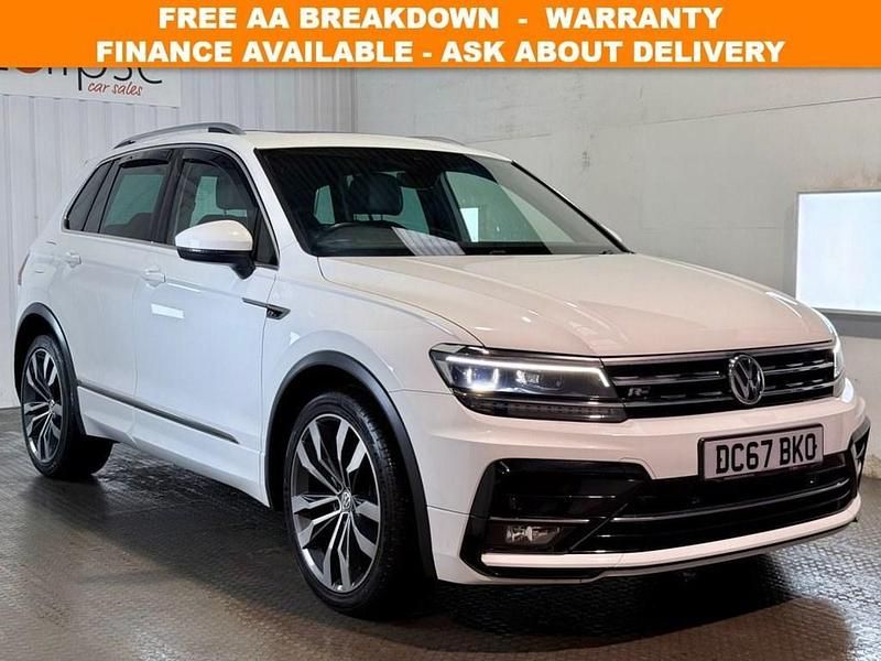 Used VW Tiguan R-line 190 HP (139 kW) 2018 White SUV