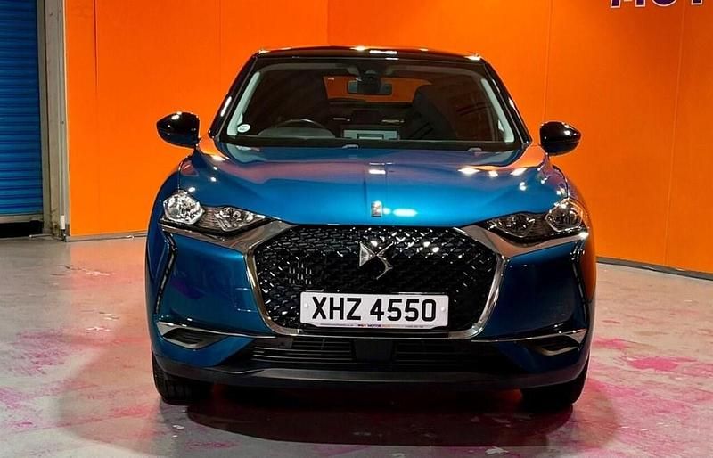 Used DS Automobiles DS3 Crossback Prestige 100 HP (73 kW) 2020 Blue SUV