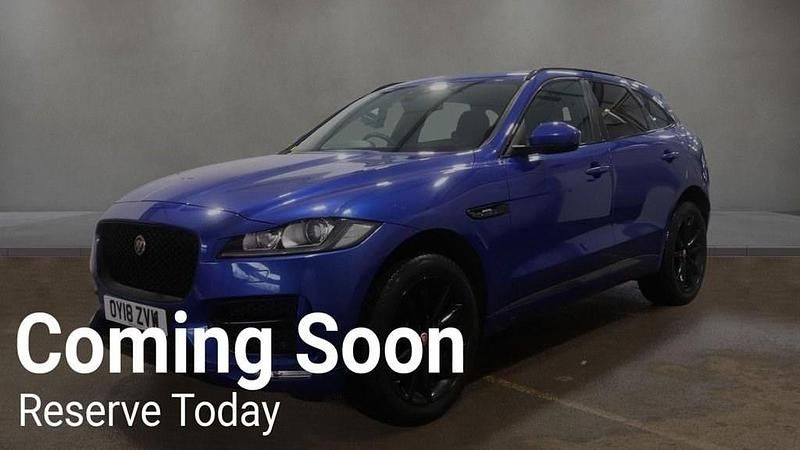 Used Jaguar F-Pace R-Sport 180 HP (132 kW) 2018 Blue SUV