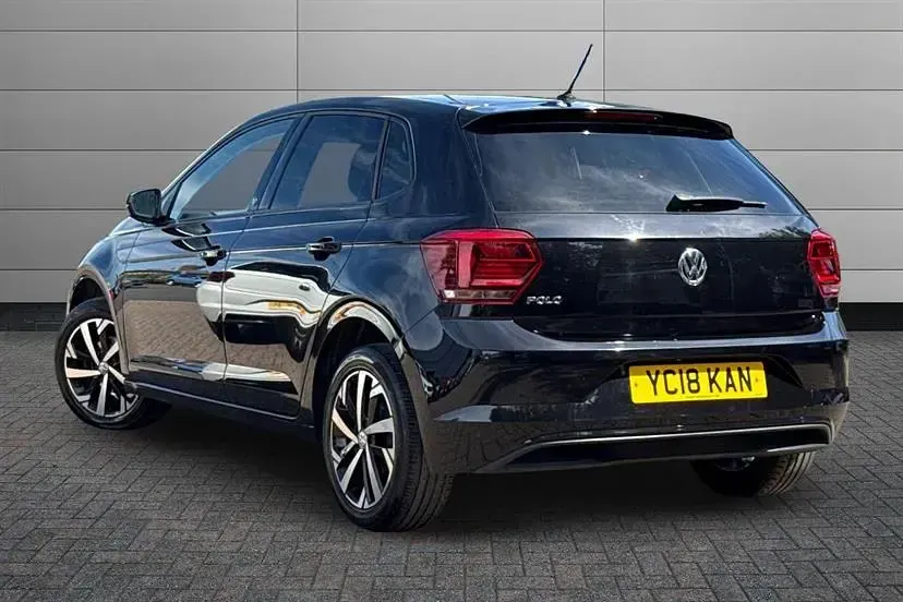 Used VW Polo Beats 95 HP (69 kW) 2018 Black Hatchback