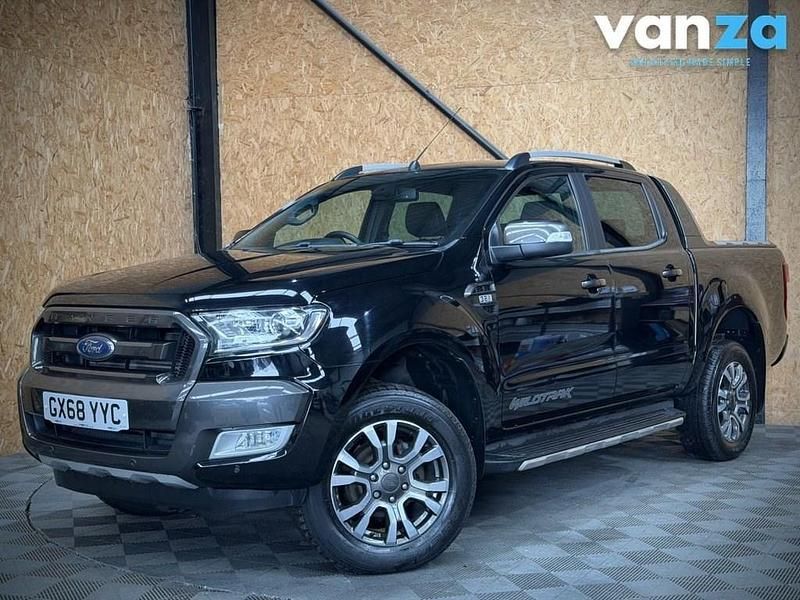 Used Ford Ranger Wildtrack 200 HP (147 kW) 2018 Black Pickup