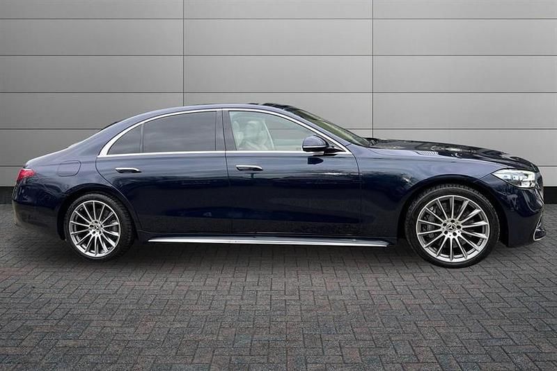 Used Mercedes S580 AMG line 510 HP (375 kW) 2025 Nautic blue Sedan