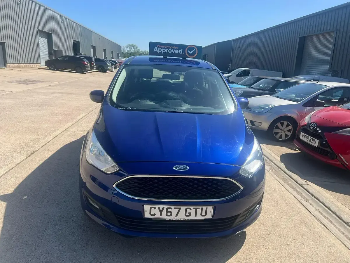 Used Ford Grand C-Max Zetec 120 HP (88 kW) 2018 Blue MPV