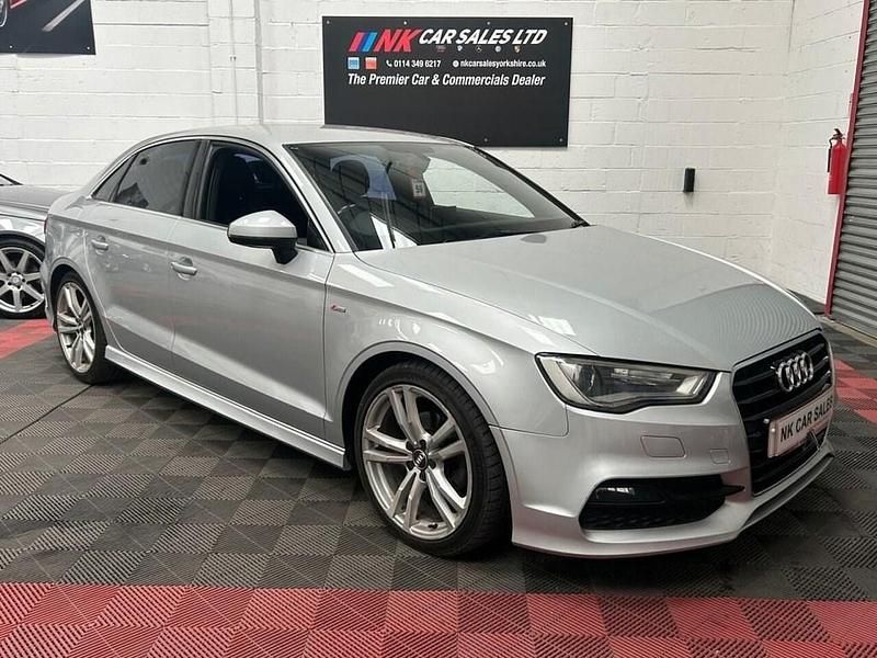Silver Used 2014 Audi A3 S-Line Sedan | £8,250 (A bit pricey) - Image 1/4