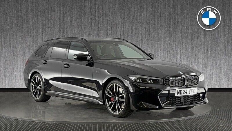 Black Used 2024 BMW M340 Shadowline Sedan | £47,999 (Good price) - Image 1/4